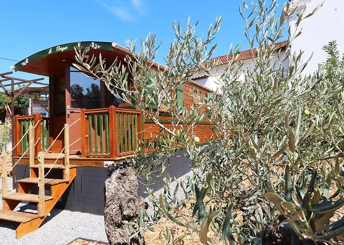 Roulotte Au Coeur Des Vignes, Campingplads Hyères