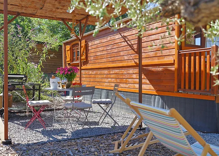 Roulotte Au Coeur Des Vignes, Campingplads