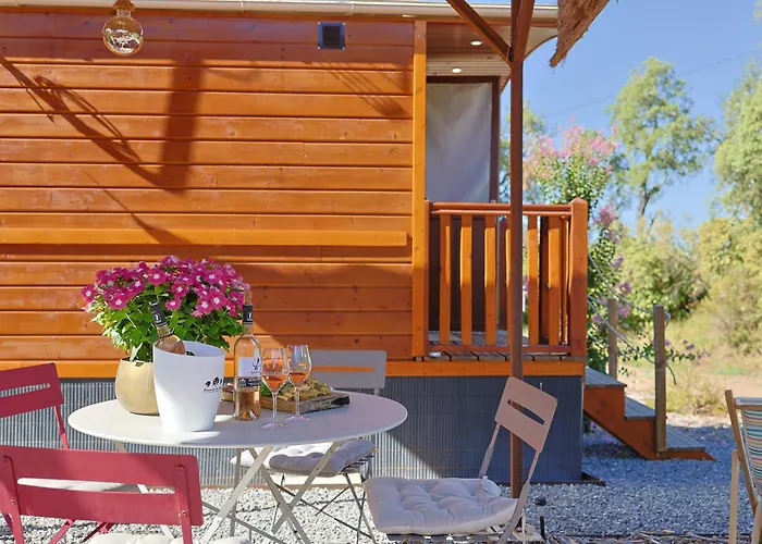 Roulotte Au Coeur Des Vignes, Campingplads Hyères